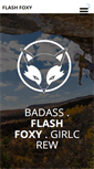 Mobile Screenshot of flashfoxy.com